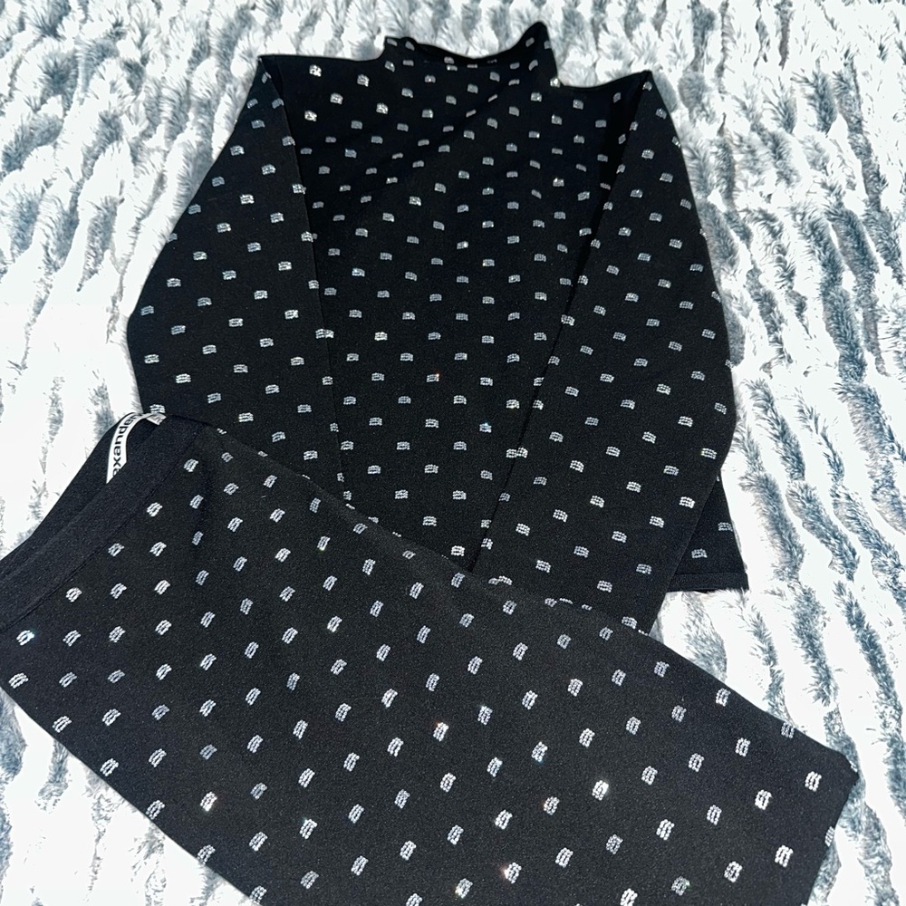 Alexander Wang Black and White Jumpsuit